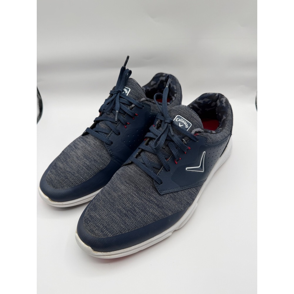 Callaway Coronado v2 Golf Shoes Mens 11 Navy Blue‎ Spikeless CG401NV ForgedFoam